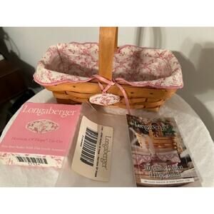 2000 Longaberger Classic Horizon of Hope, liner, protector, tie-on